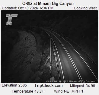 OR82 at Minam Big Canyon