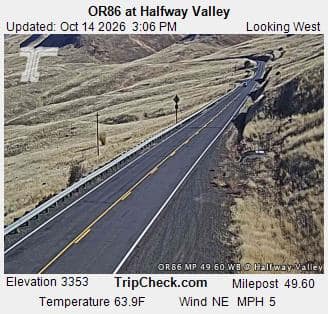 OR86 at Halfway Valley