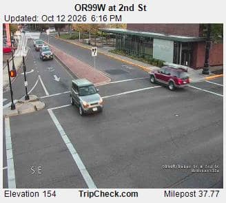 OR99W at 2nd St