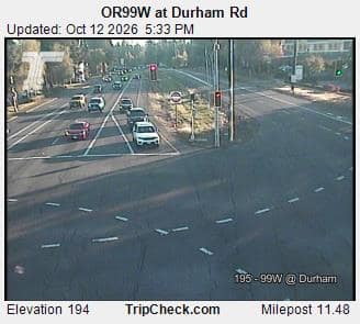 OR99W at Durham Rd