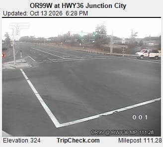 OR99W at HWY36 Junction City