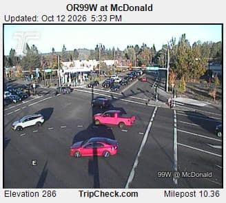 OR99W at McDonald