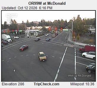 OR99W at McDonald
