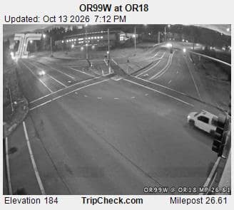 OR99W at OR18