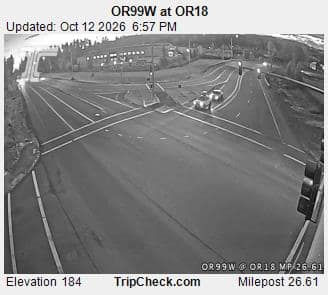 OR99W at OR18