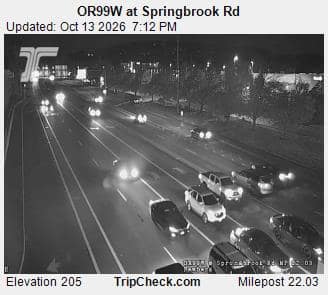 OR99W at Springbrook Rd