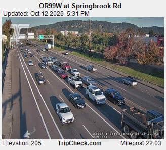 OR99W at Springbrook Rd