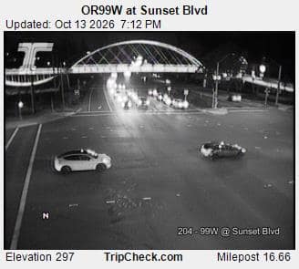 OR99W at Sunset Blvd