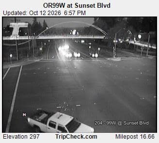 OR99W at Sunset Blvd