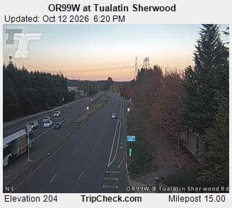 OR99W at Tualatin Sherwood
