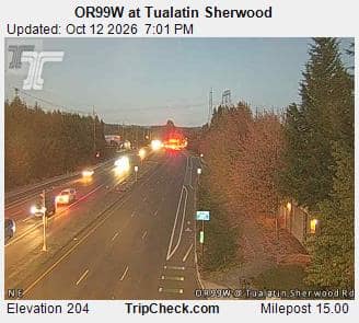OR99W at Tualatin Sherwood
