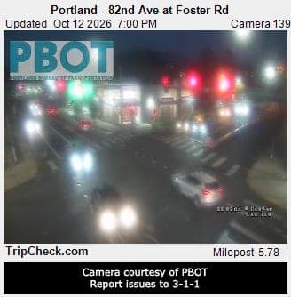 Portland - 82nd Ave at Foster Rd