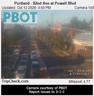 Portland - 82nd Ave at Powell Blvd