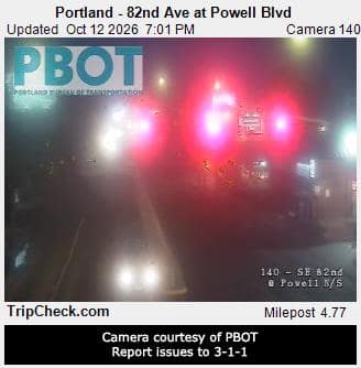 Portland - 82nd Ave at Powell Blvd