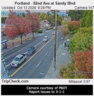 Portland - 82nd Ave at Sandy Blvd
