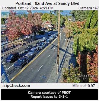 Portland - 82nd Ave at Sandy Blvd