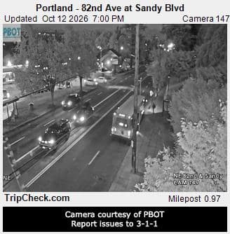 Portland - 82nd Ave at Sandy Blvd