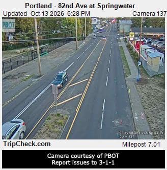 Portland - 82nd Ave at Springwater