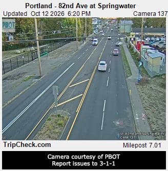 Portland - 82nd Ave at Springwater