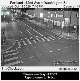 Portland - 82nd Ave at Washington St