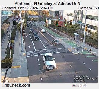 Portland - N Greeley at Adidas Dr N