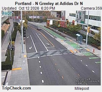 Portland - N Greeley at Adidas Dr N