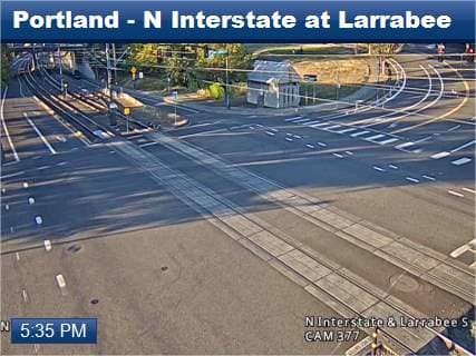 Portland - N Interstate at Larrabee