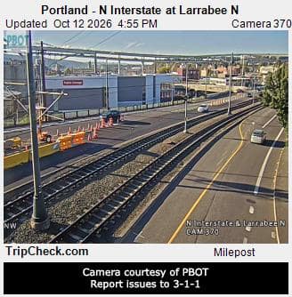 Portland - N Interstate at Larrabee N