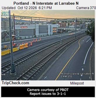 Portland - N Interstate at Larrabee N