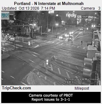 Portland - N Interstate at Multnomah
