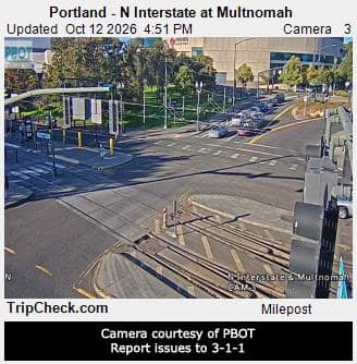 Portland - N Interstate at Multnomah