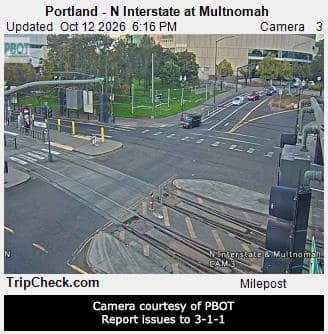 Portland - N Interstate at Multnomah