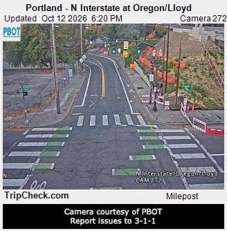 Portland - N Interstate at Oregon/Lloyd