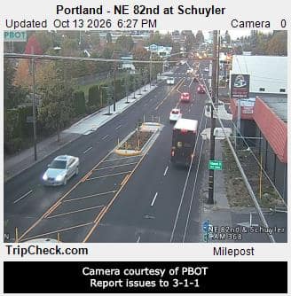 Portland - NE 82nd at Schuyler