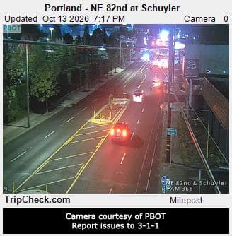 Portland - NE 82nd at Schuyler