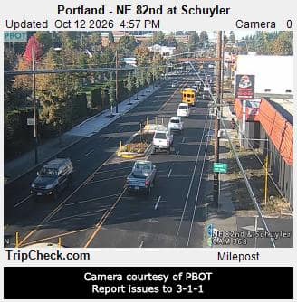 Portland - NE 82nd at Schuyler