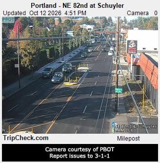 Portland - NE 82nd at Schuyler