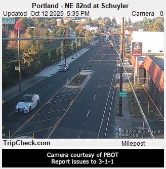 Portland - NE 82nd at Schuyler
