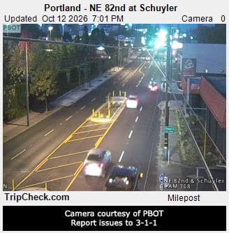 Portland - NE 82nd at Schuyler