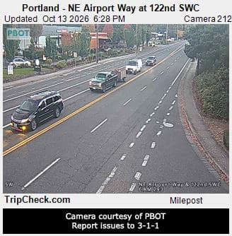 Portland - NE Airport Way at 122nd SWC