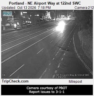 Portland - NE Airport Way at 122nd SWC