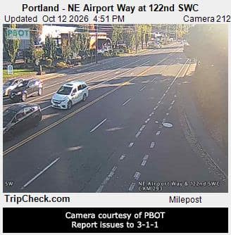 Portland - NE Airport Way at 122nd SWC