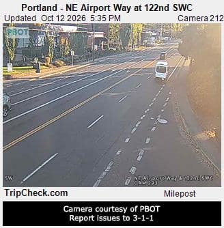 Portland - NE Airport Way at 122nd SWC