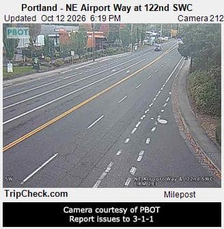 Portland - NE Airport Way at 122nd SWC