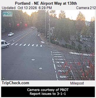 Portland - NE Airport Way at 138th