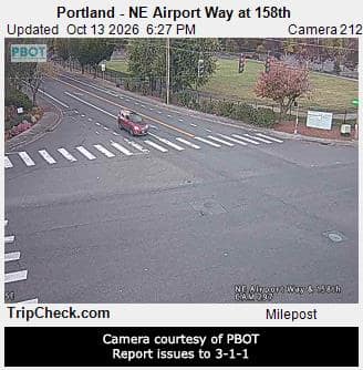 Portland - NE Airport Way at 158th
