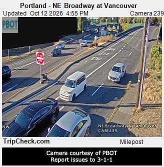 Portland - NE Broadway at Vancouver