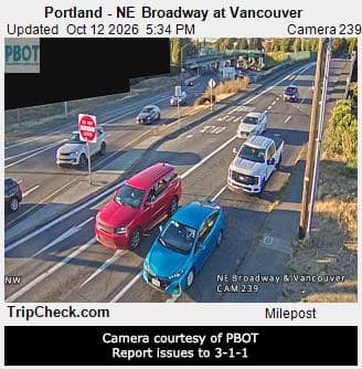Portland - NE Broadway at Vancouver