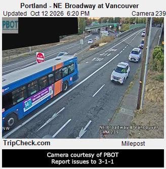 Portland - NE Broadway at Vancouver