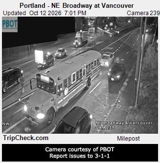 Portland - NE Broadway at Vancouver